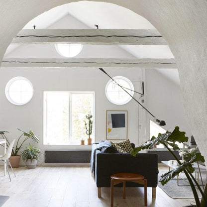 Simple White Wall Light