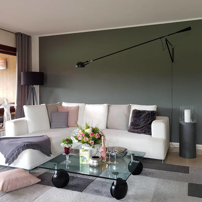 Contemporary White Wall Light