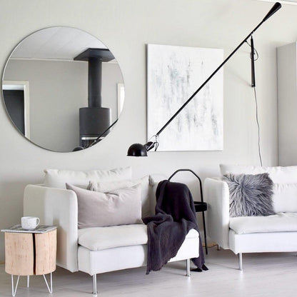 Contemporary White Wall Light