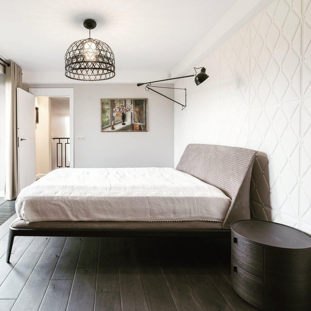 Simple White Wall Light