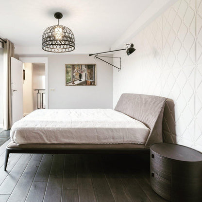 Simple White Wall Light