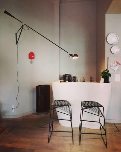 Contemporary White Wall Light