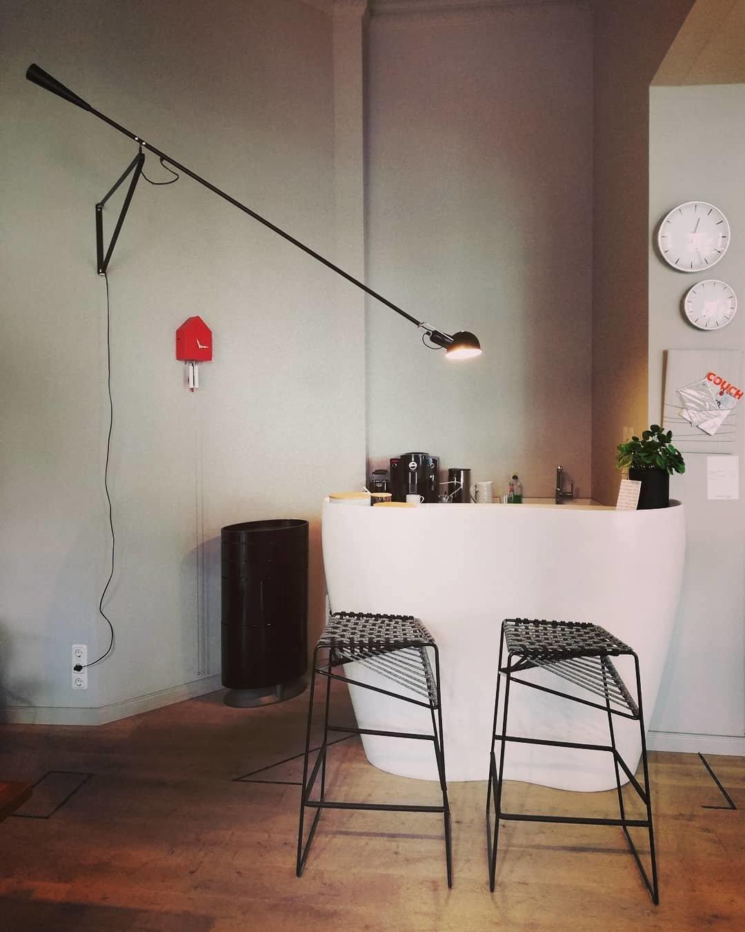 Simple White Wall Light