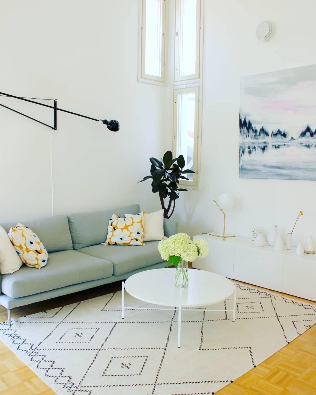 Simple White Wall Light