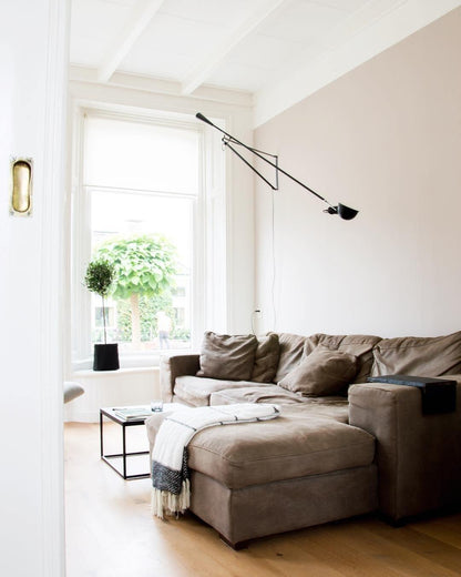 Simple White Wall Light