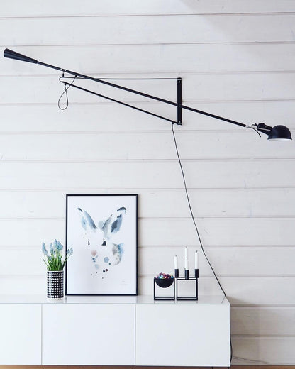 Simple White Wall Light