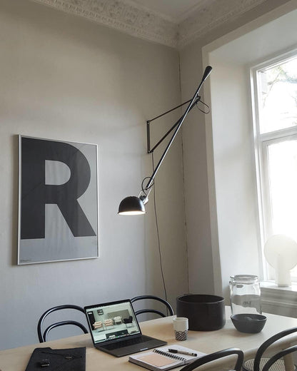 Contemporary White Wall Light