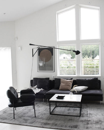 Contemporary White Wall Light