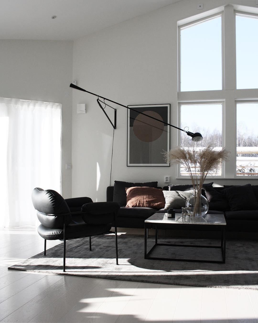 Contemporary White Wall Light