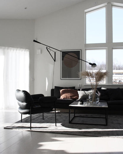 Contemporary White Wall Light