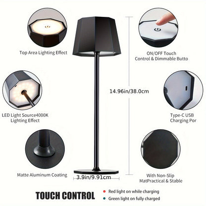 Portable 2-in-1 Cordless Desk Lamp Set