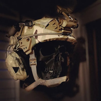 Cool Skull Helmet Display Holder