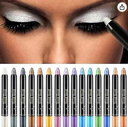 Vibrant 15 Shade Eyeshadow Makeup Stick