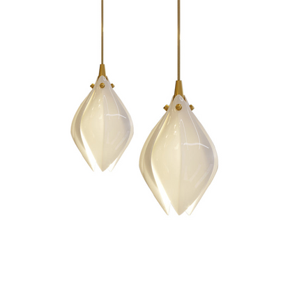 Unique Floral Drop Pendant Light