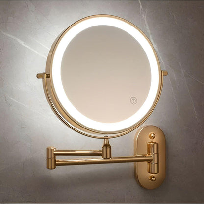 Portable LED Travel Makeup Mirror - Cofik