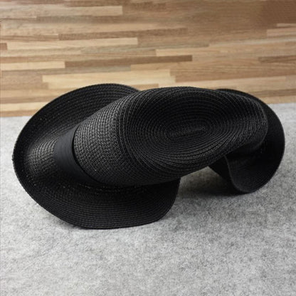 Natural Woven Panama Sun Hat