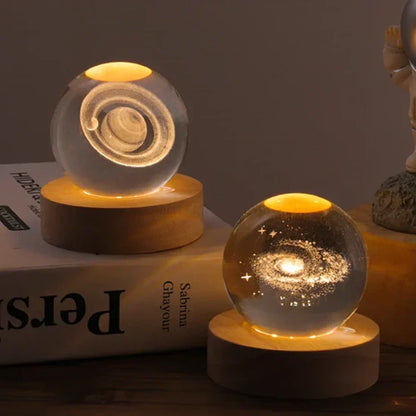 Colorful Globe LED Bedroom Nightlight