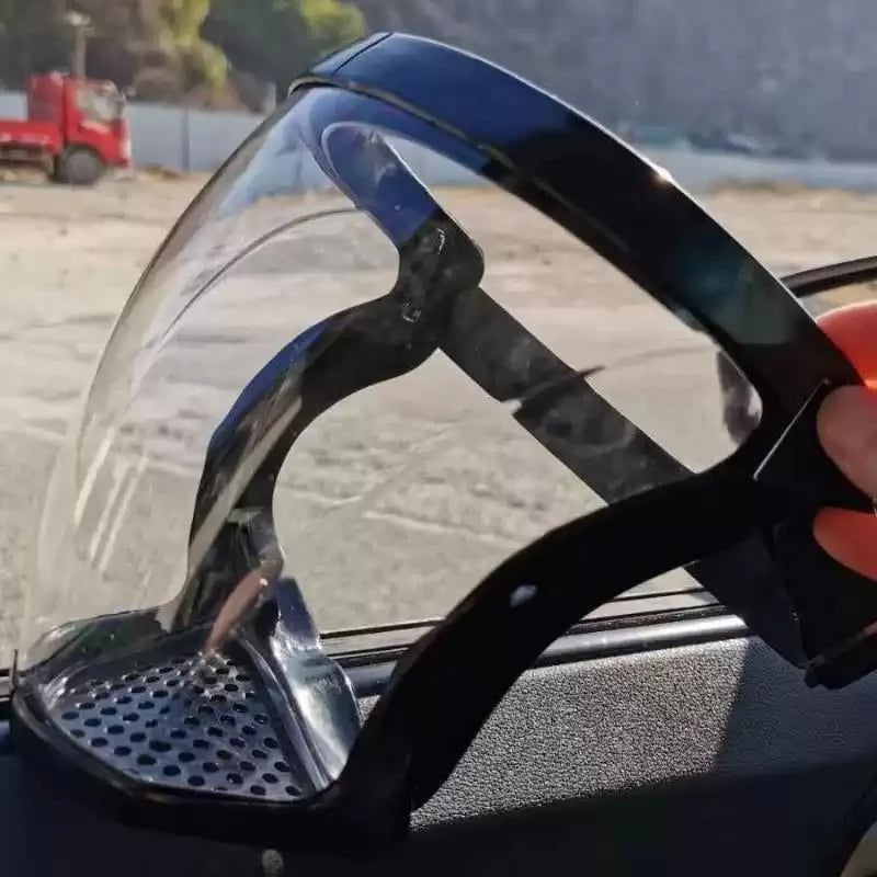 Clear Protective Full Face Guard Mask