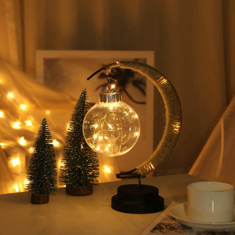 Lovely Heart Shaped LED Moon Lamp