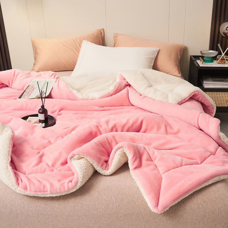 Plush Reversible Square Area Rug – Dense & Cozy