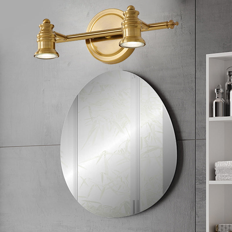 Classic Brass Bathroom Wall Light Fixtures - Cofik