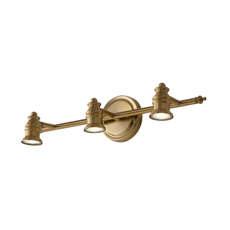 Classic Brass Bathroom Wall Light Fixtures