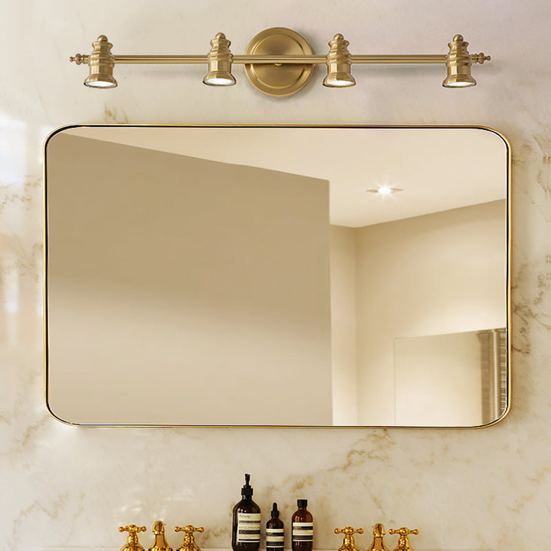 Classic Brass Bathroom Wall Light Fixtures