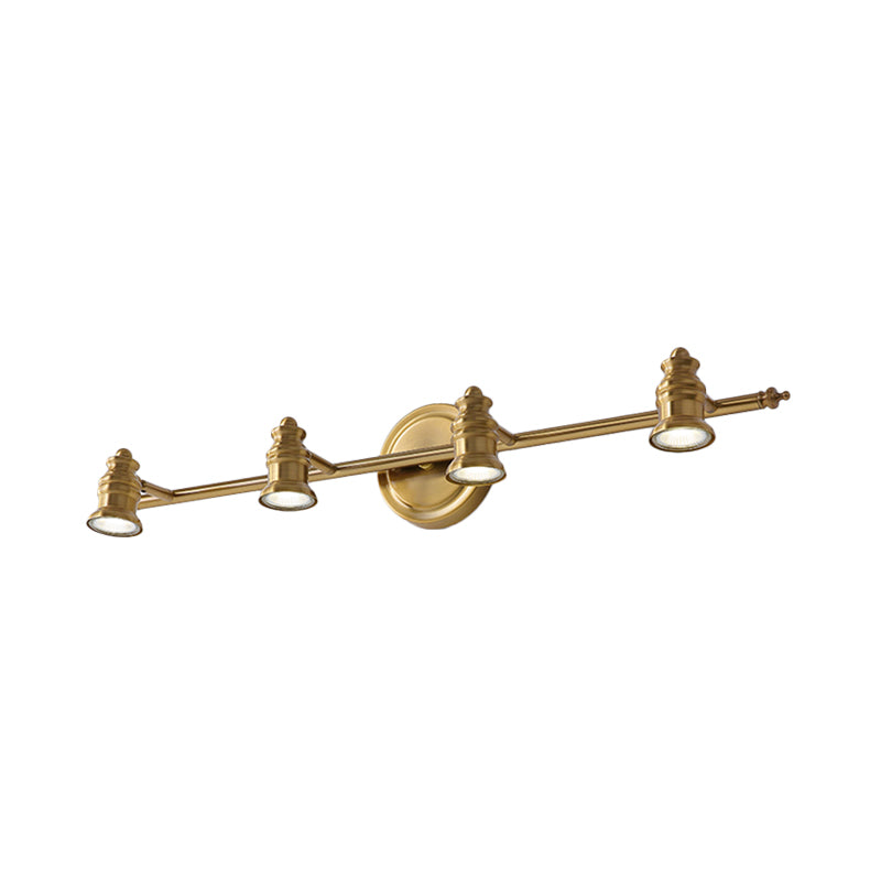 Classic Brass Bathroom Wall Light Fixtures