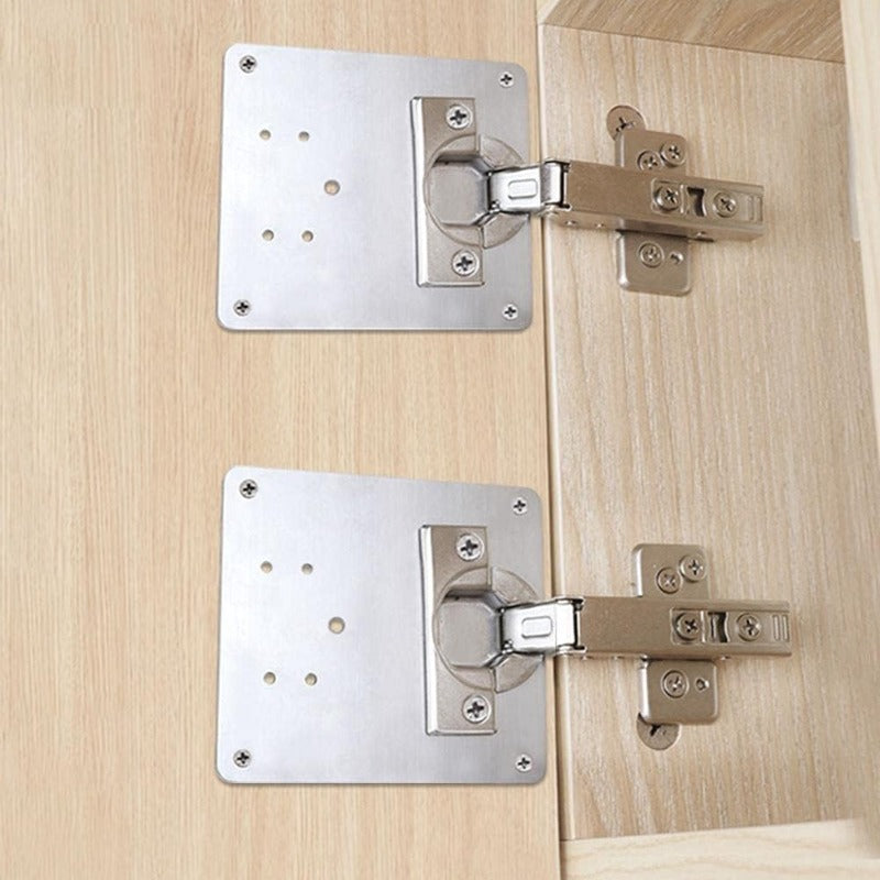 Easy Fix Cabinet Hinge Repair Kit Stainless Steel - Cofik