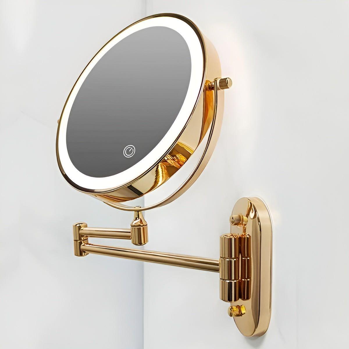 Portable LED Travel Makeup Mirror