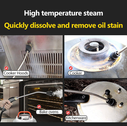 2800W HIGH-PRESSURE STEAM CLEANER - HOME APPLIANCE FOR KITCHEN AND CAR