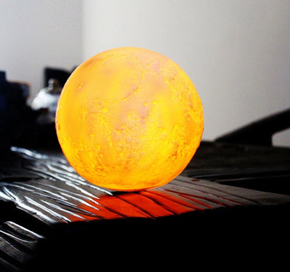 Compact Portable 3D Moon LED Desk Lamp