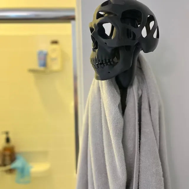 Cool Skull Helmet Display Holder