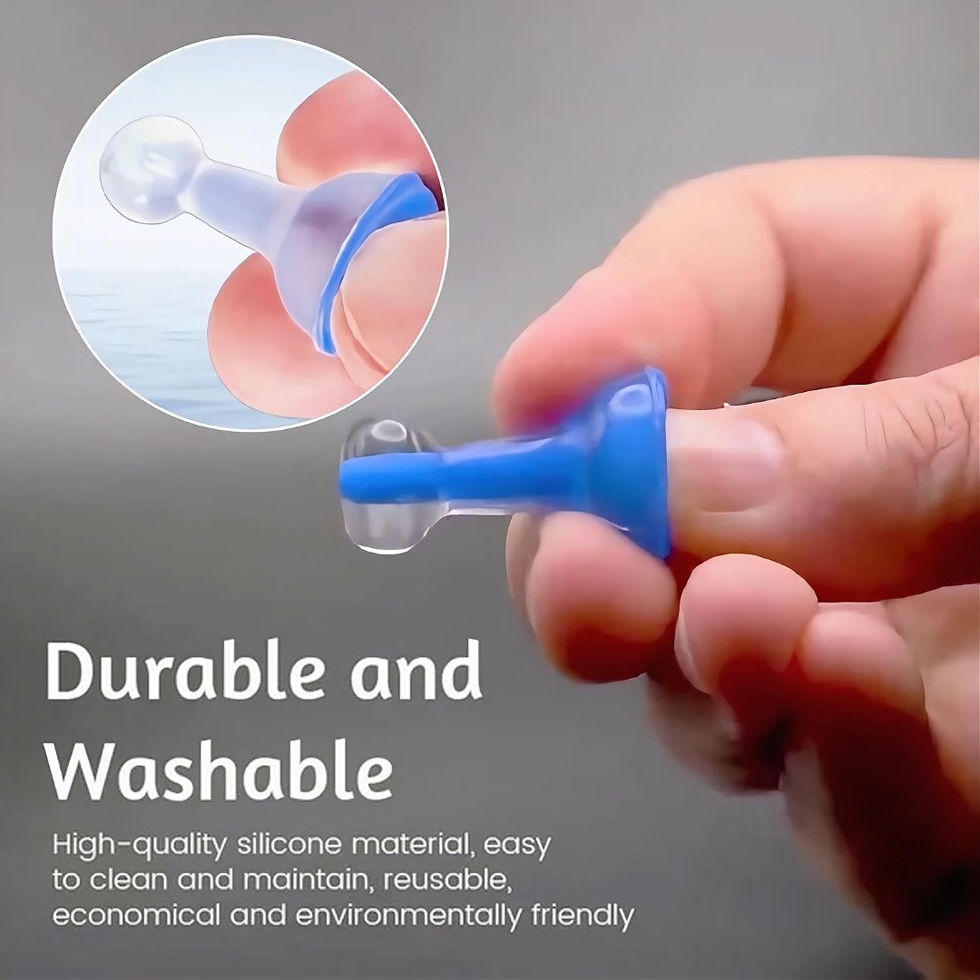 Soft Reusable Silicone Ear Plugs Noise Reduction