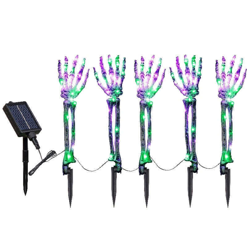 Solar Powered Halloween Yard Lamp Outdoor Decor Light - Cofik