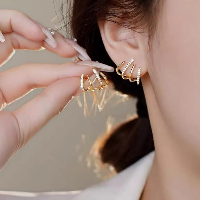 Simple Chic Twist Earrings for Women