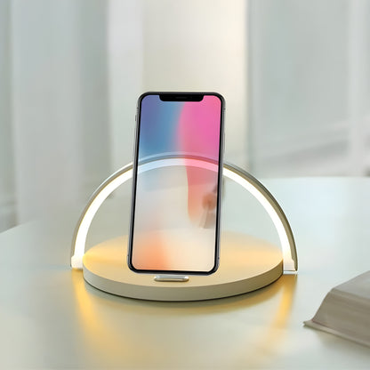 Wireless LED Desk Lamp with Fast Charging