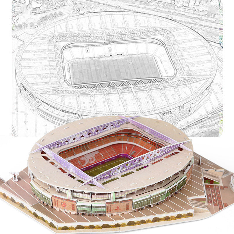 3D Football Field Jigsaw Puzzle