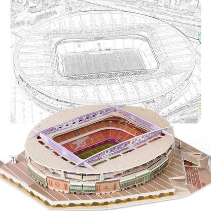 3D Football Field Jigsaw Puzzle