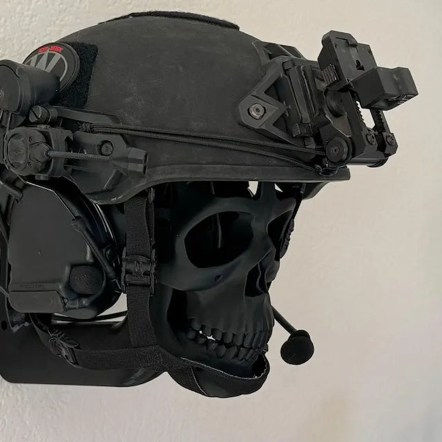 Cool Skull Helmet Display Holder