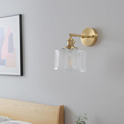 Simple Gold Sconce Lamp