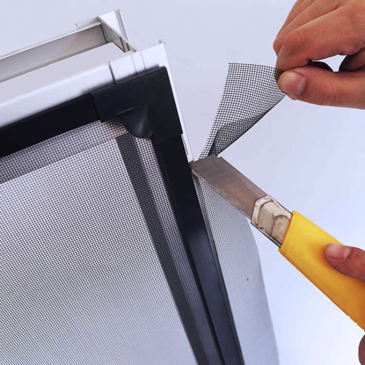 Magnetic Window Mosquito Screen with Fine Mesh Netting