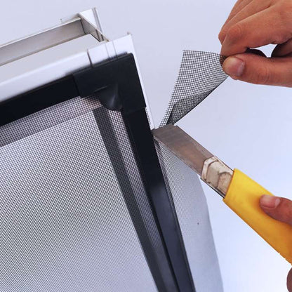 Magnetic Window Mosquito Screen with Fine Mesh Netting