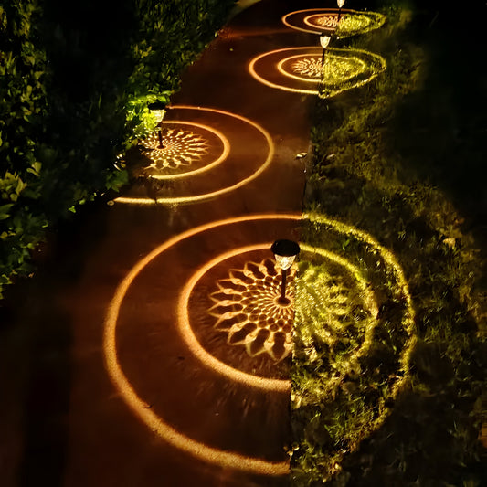 Bright Solar Powered Garden Lamp Set - Cofik