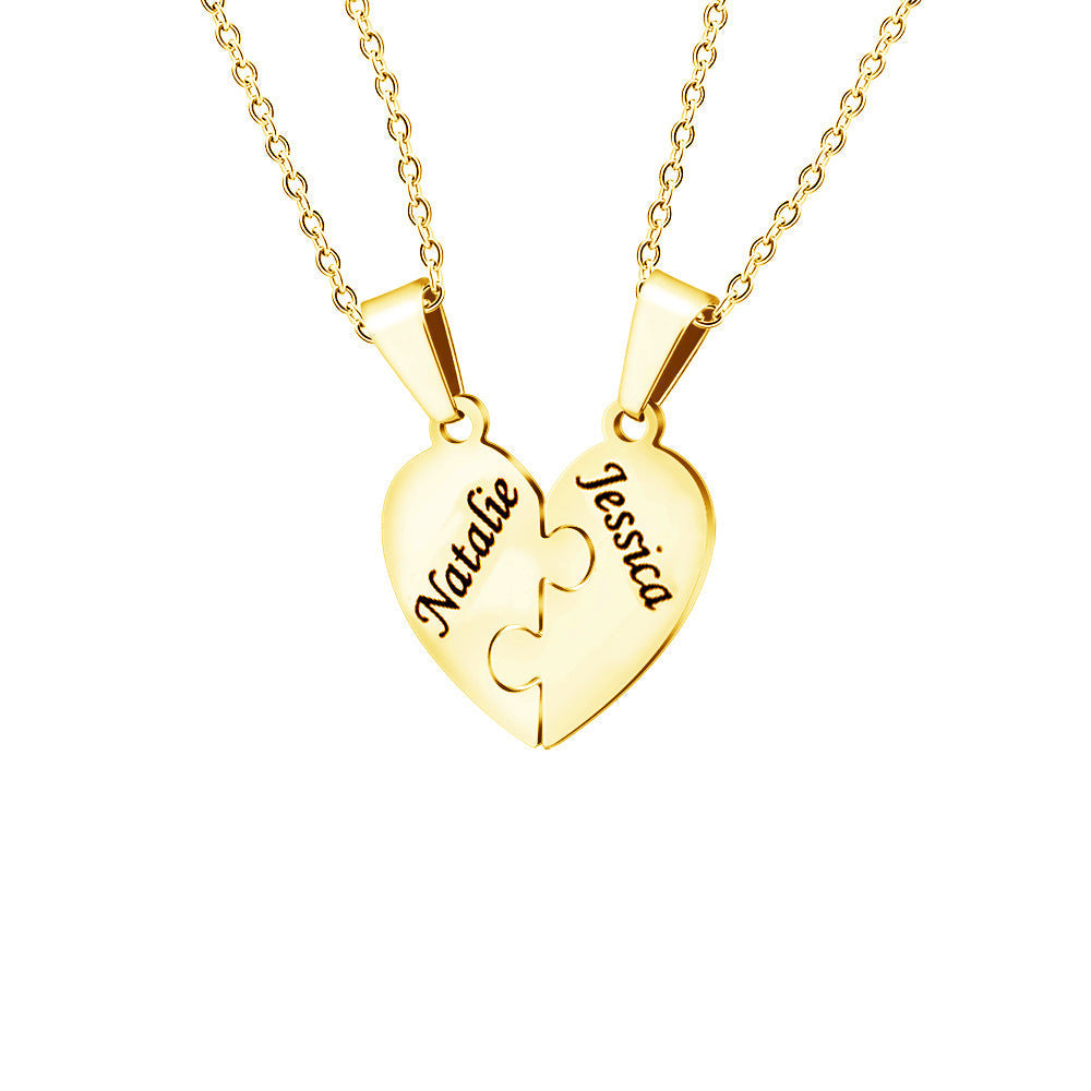 Customizable Heart Shaped Family Tree Necklace - Cofik