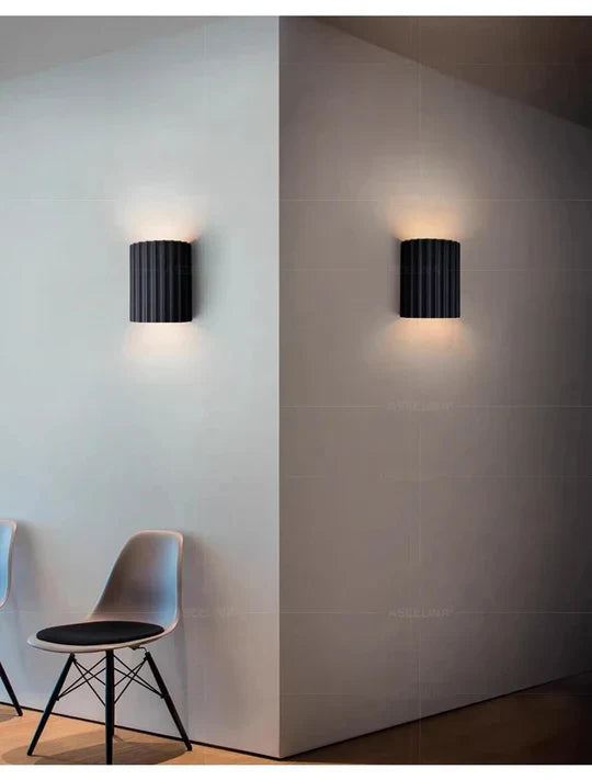 Modern Resin Wall Light Fixture