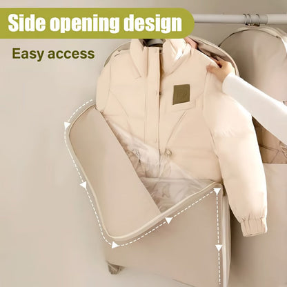 Compact Closet Hanging Storage Bag with Easy Zipper - Cofik