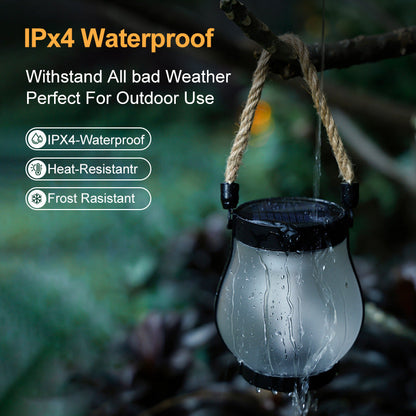 Eco Friendly Garden Solar Rope Lantern