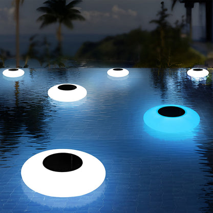 Bright RGB Solar Powered Outdoor Pool Lights