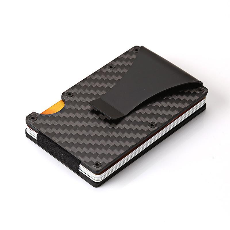 Slim Carbon Money Clip Wallet - Cofik